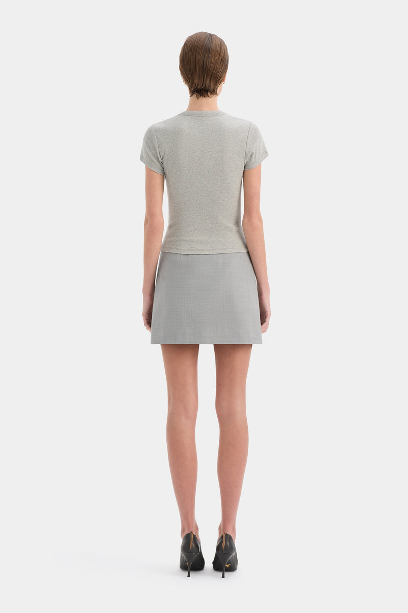Yes SIR. Ribbed Tee