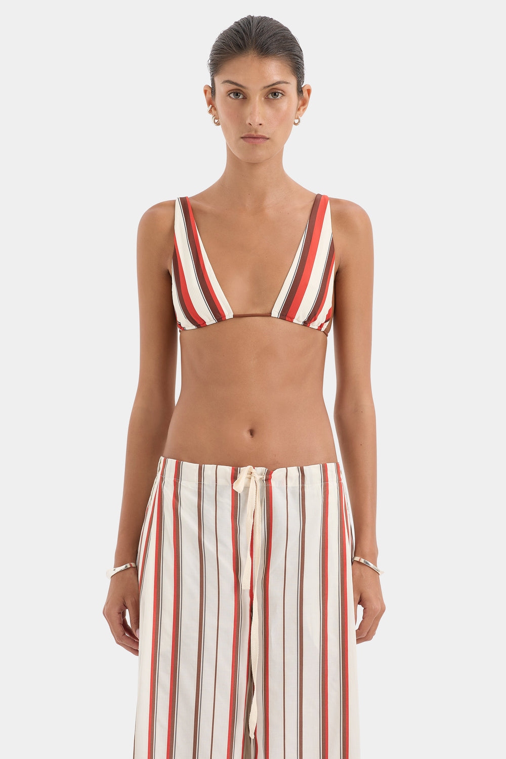 Alva Halter Triangle Top