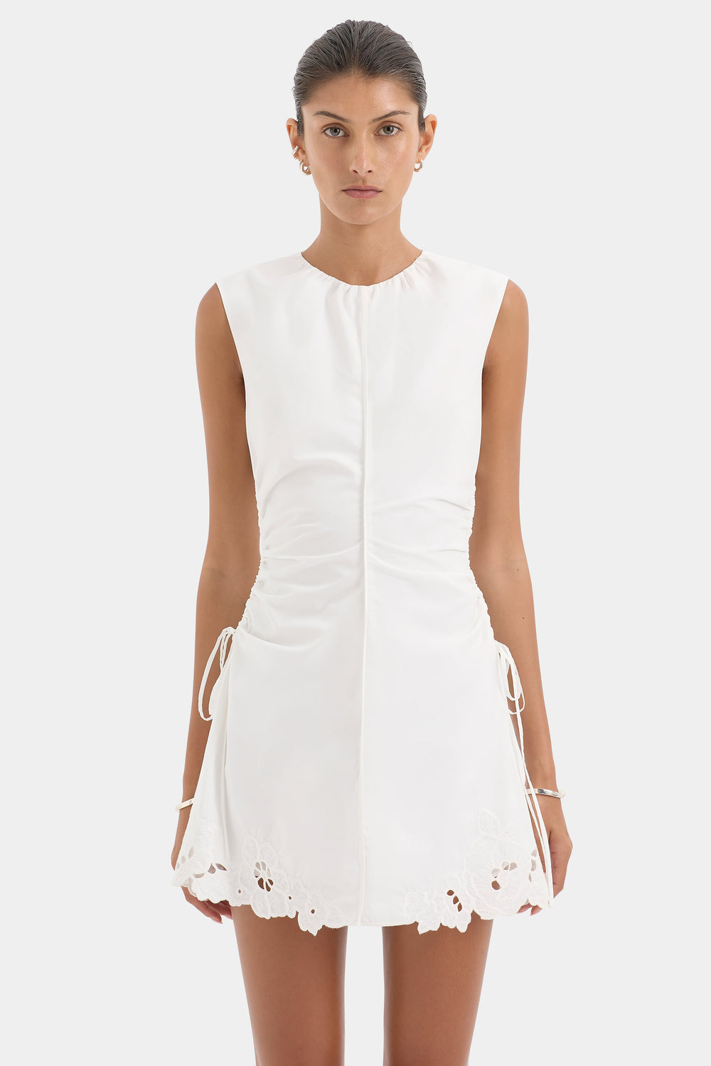Klara Ruched Mini Dress