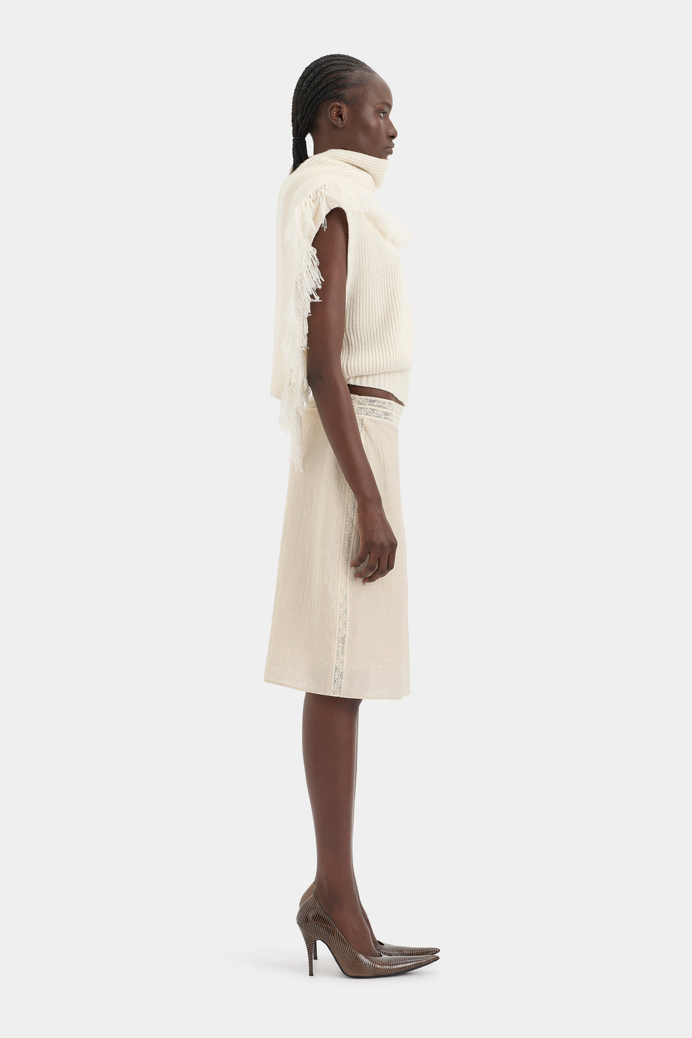 Livae Knitted Scarf Top