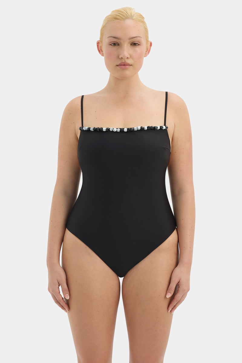 Baci Beaded One Piece