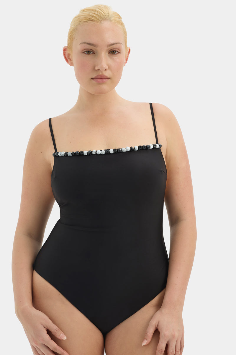 Baci Beaded One Piece