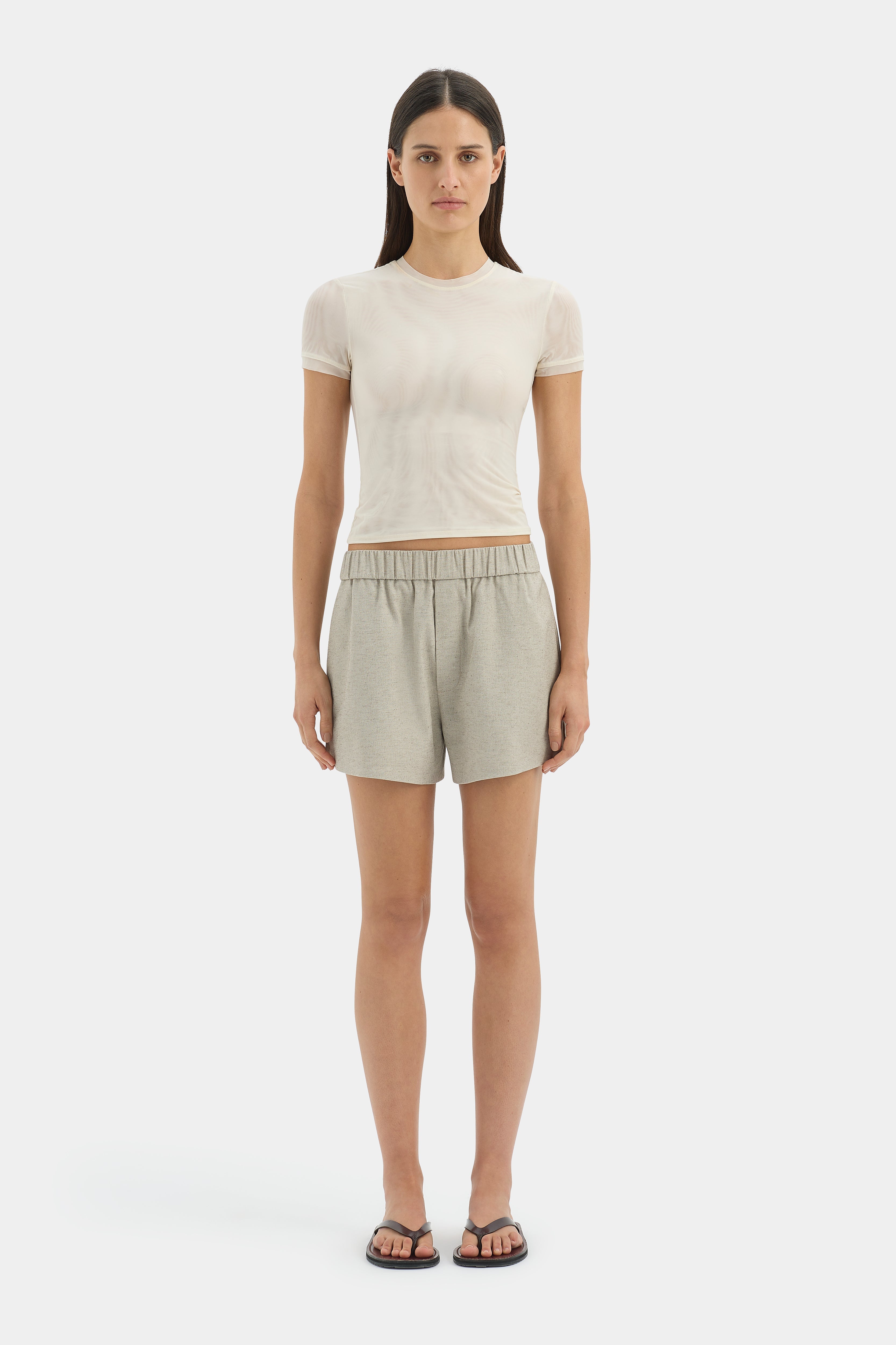 Leone Gathered Short