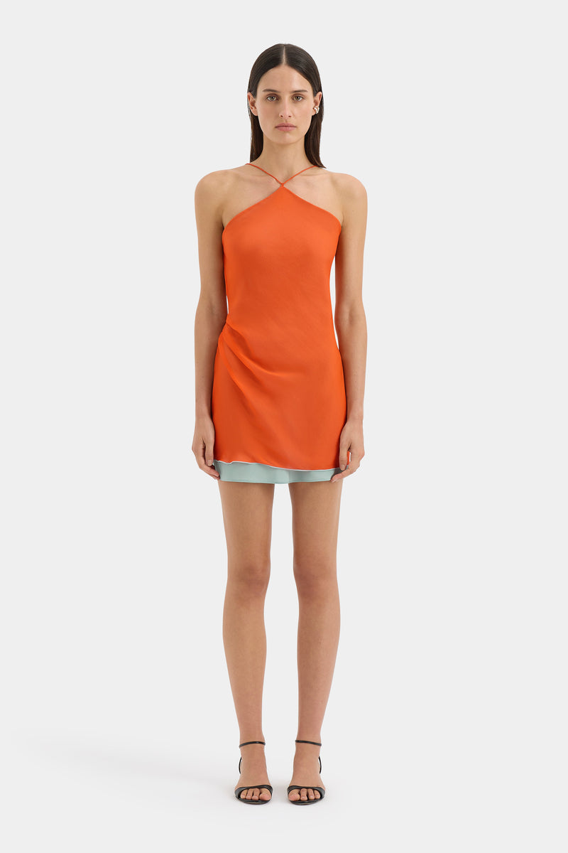 Danica Tie Mini Dress