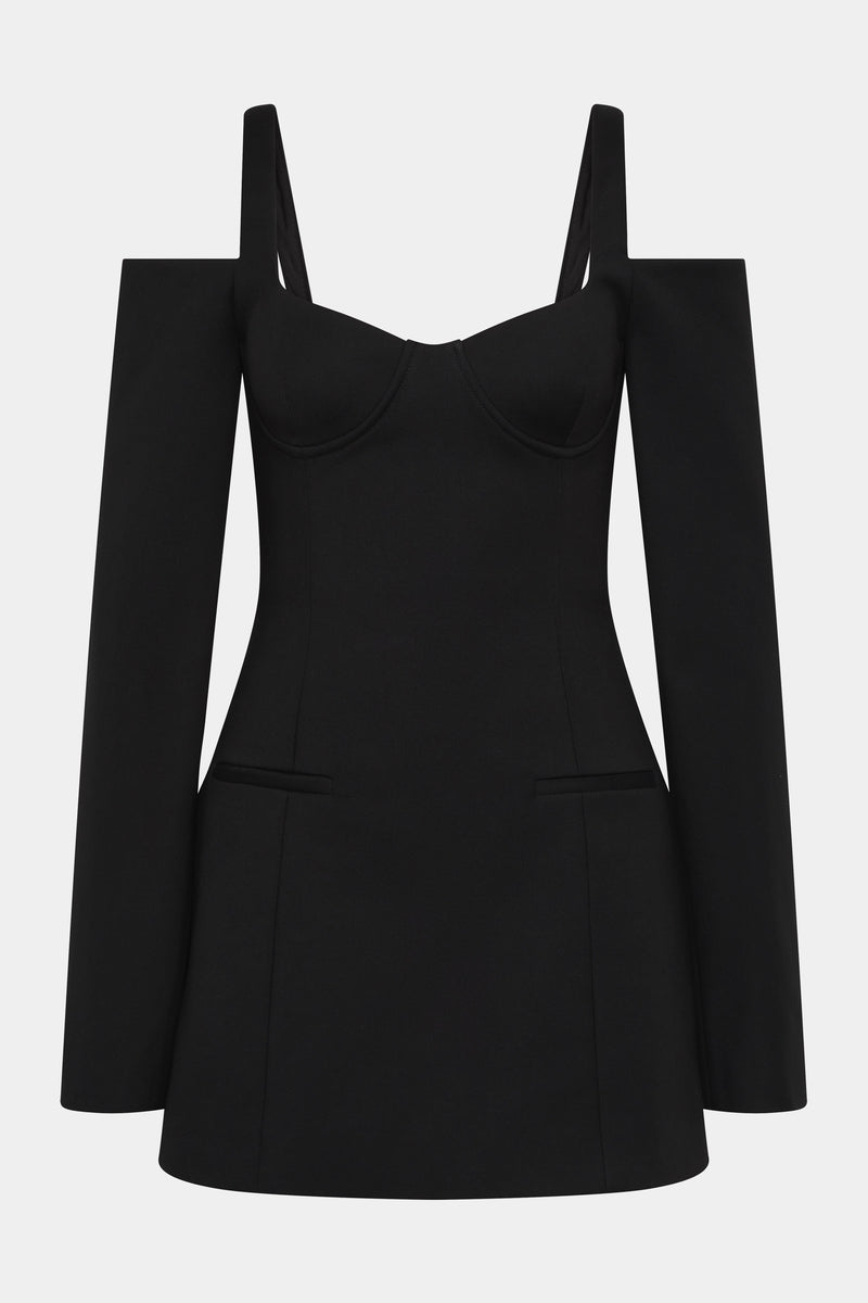 Sandrine Long Sleeve Mini Dress