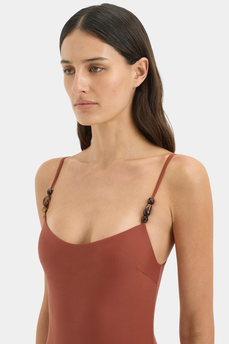 Lombardi Beaded One Piece