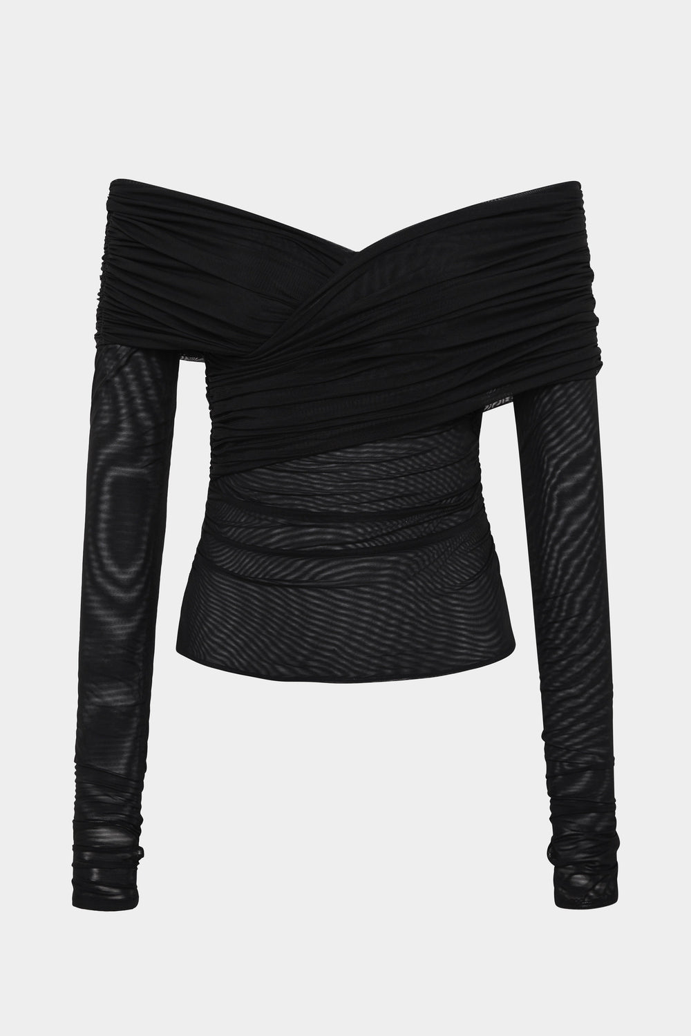 Jacques Gathered Long Sleeve Top