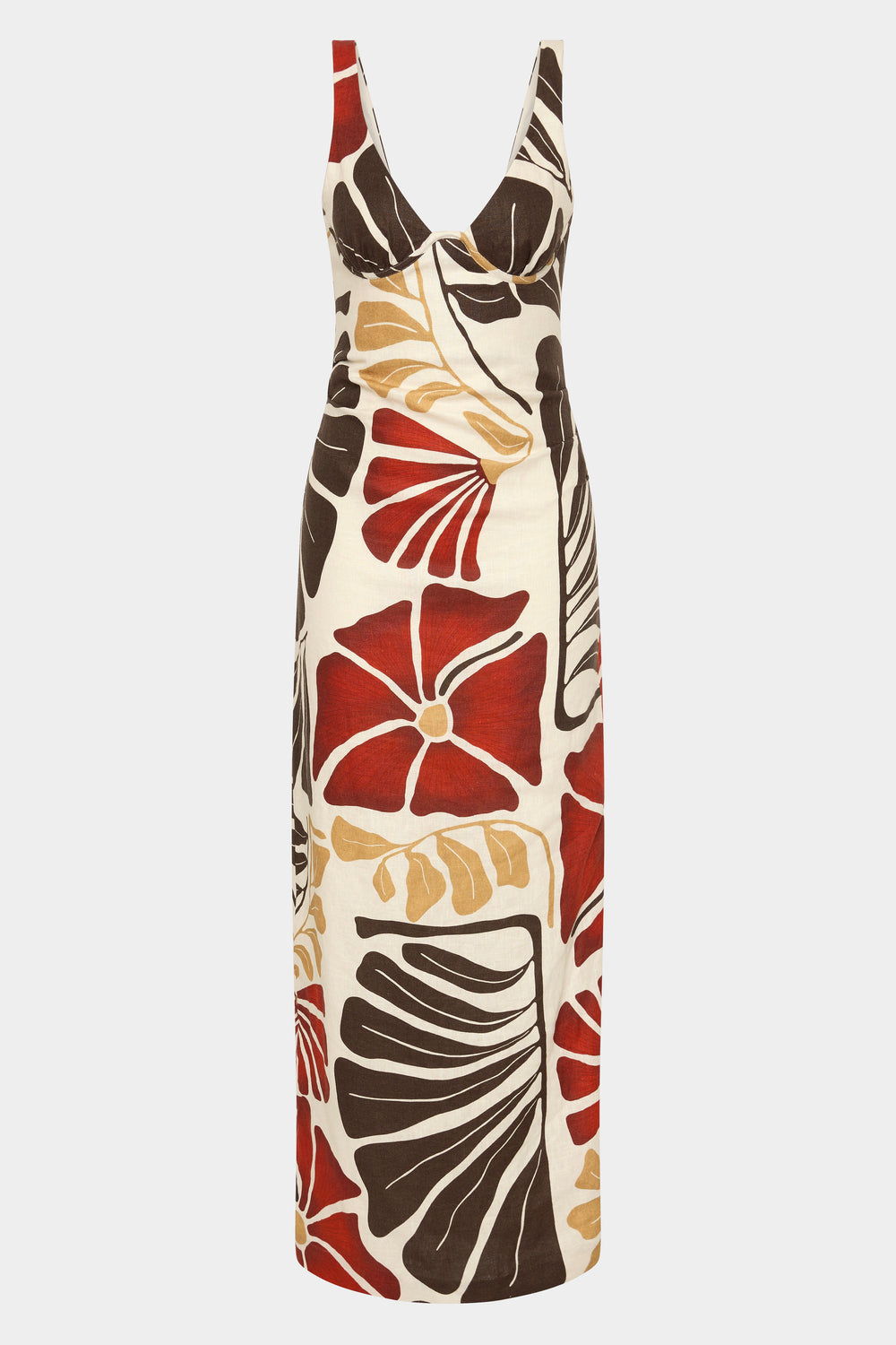 Julietta Balconette Midi Dress