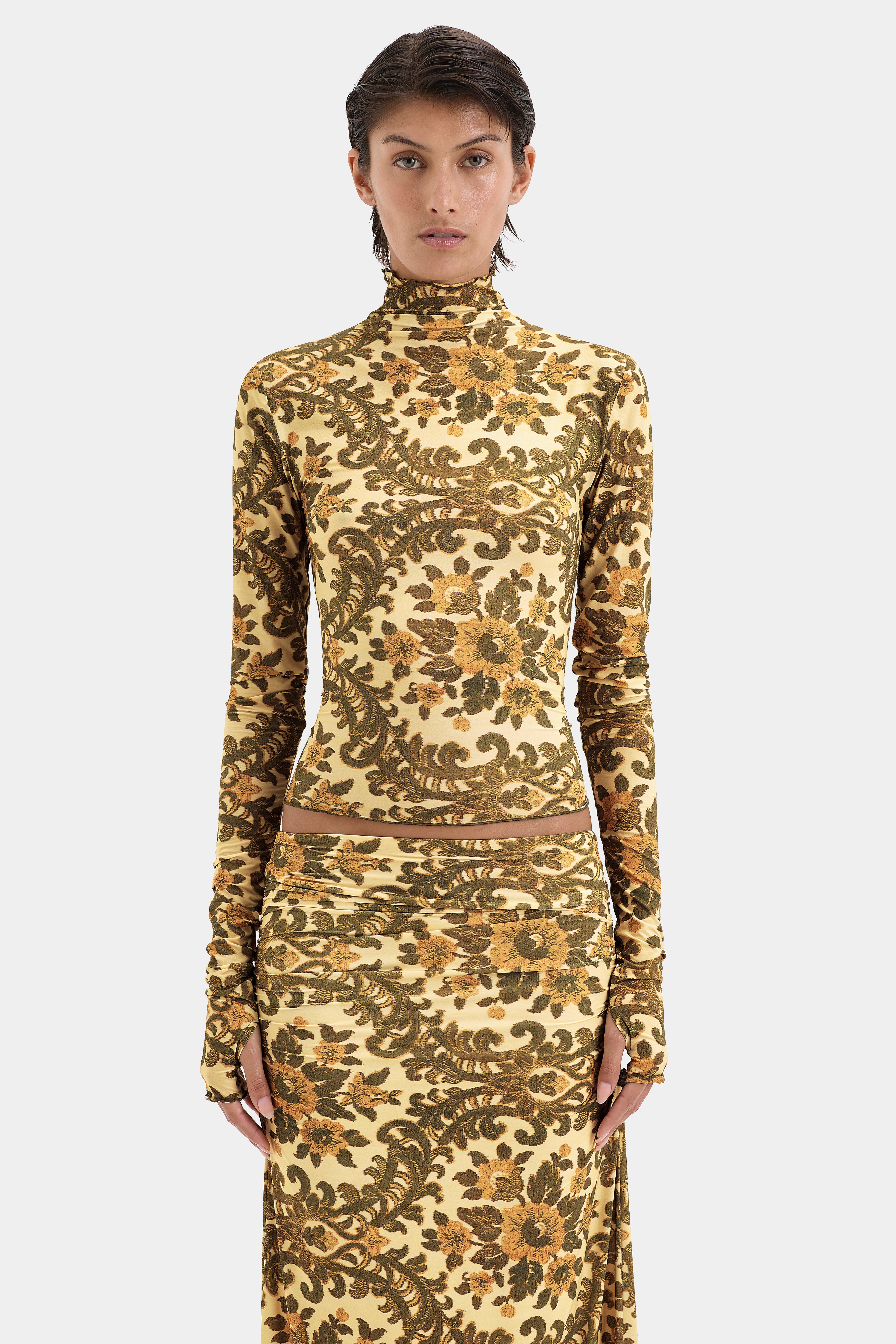 Aventine Ruched Skirt