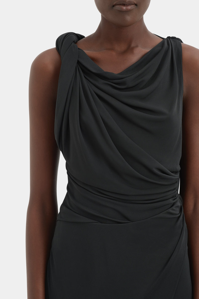 Olenna Twist Low Back Gown