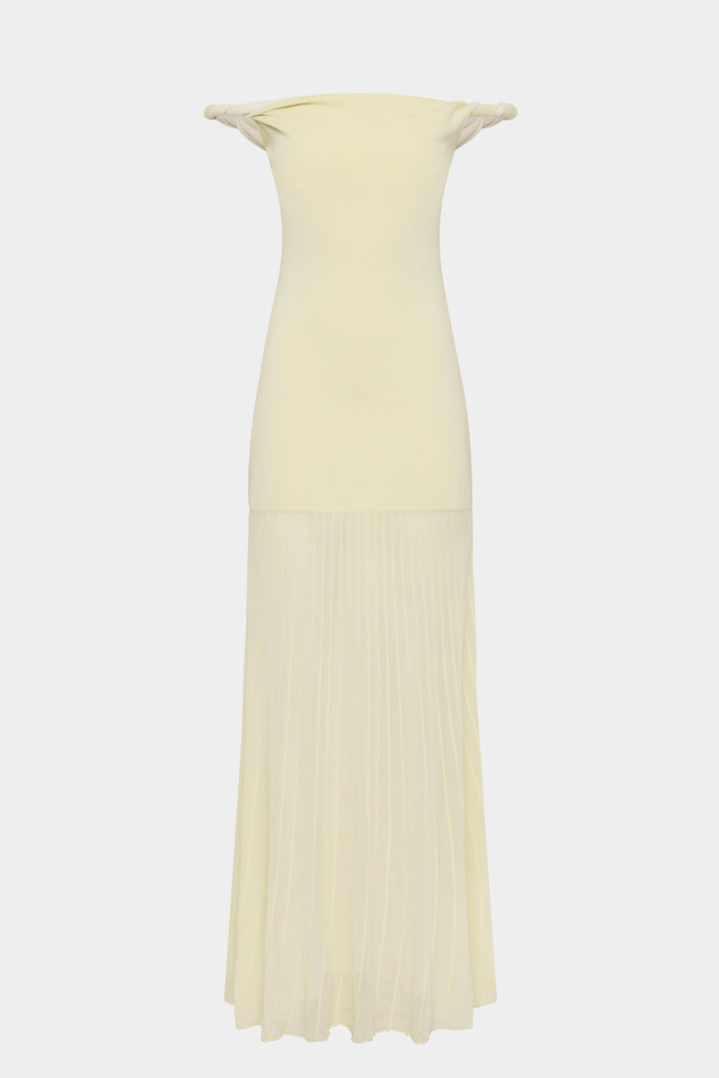 Elia Off Shoulder Twist Dress