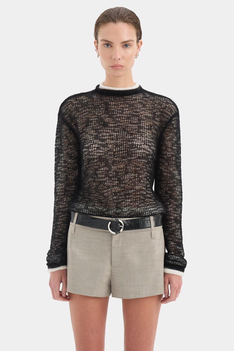 Penelope Layered Knit Top