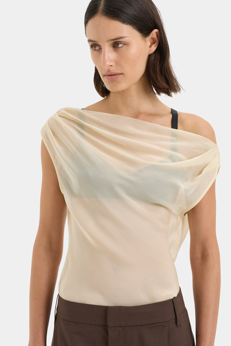 Strobe Cowl Top