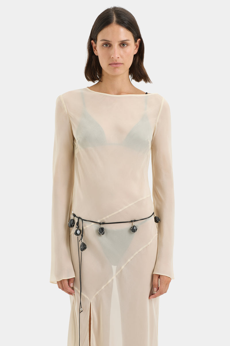 Strobe Long Sleeve Dress