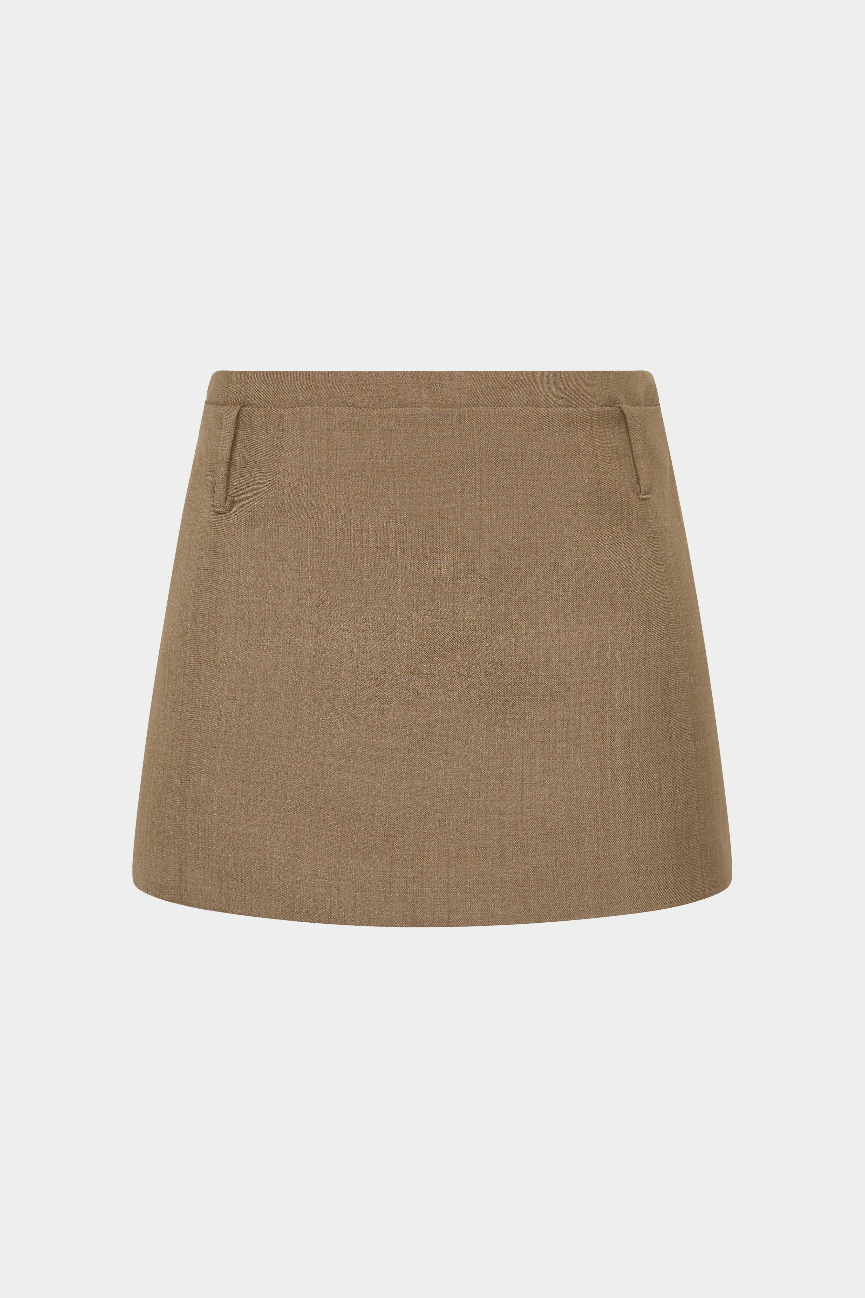 Bastille Belted Mini Skirt