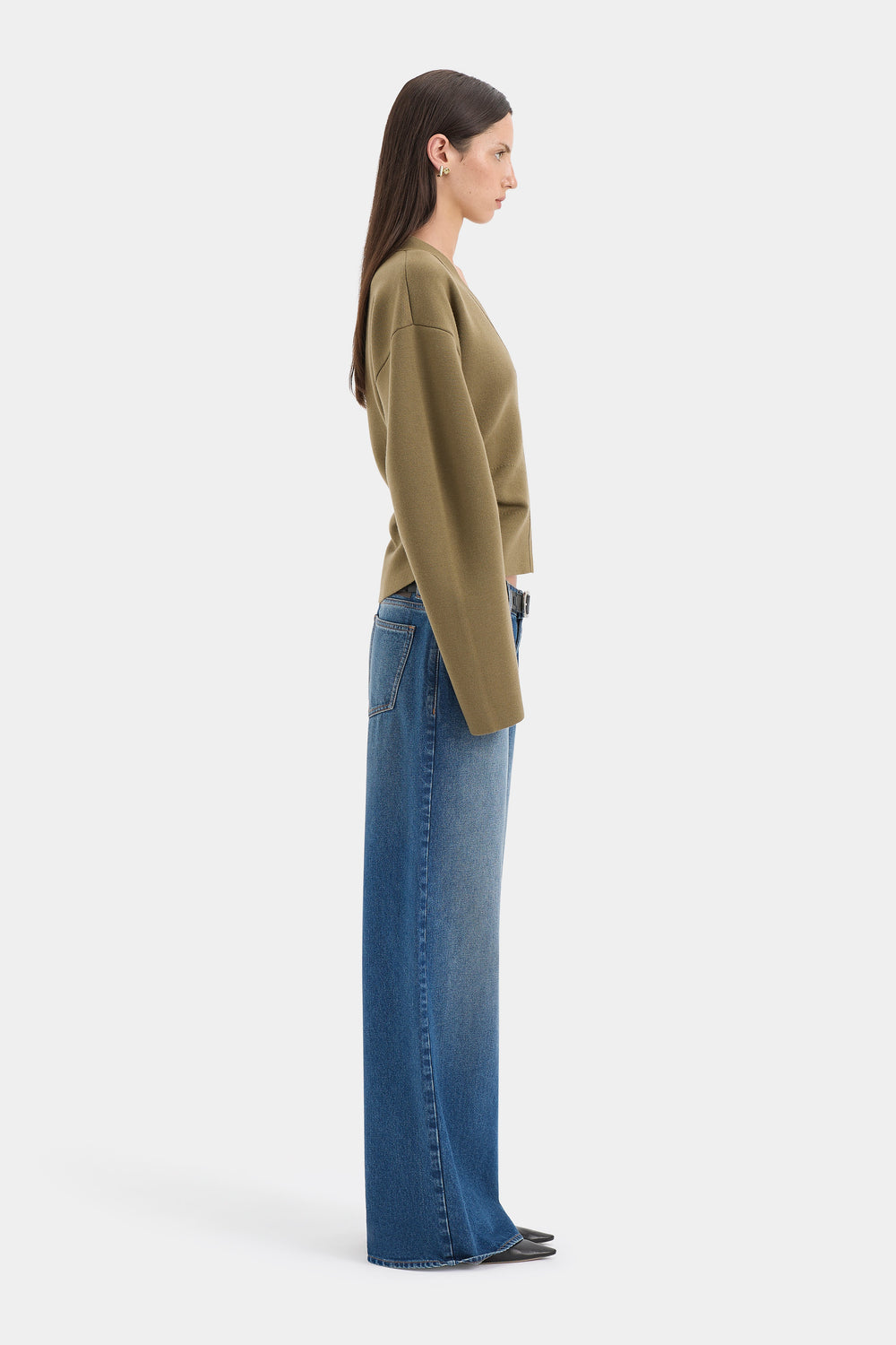 Ayana Gathered Cardigan