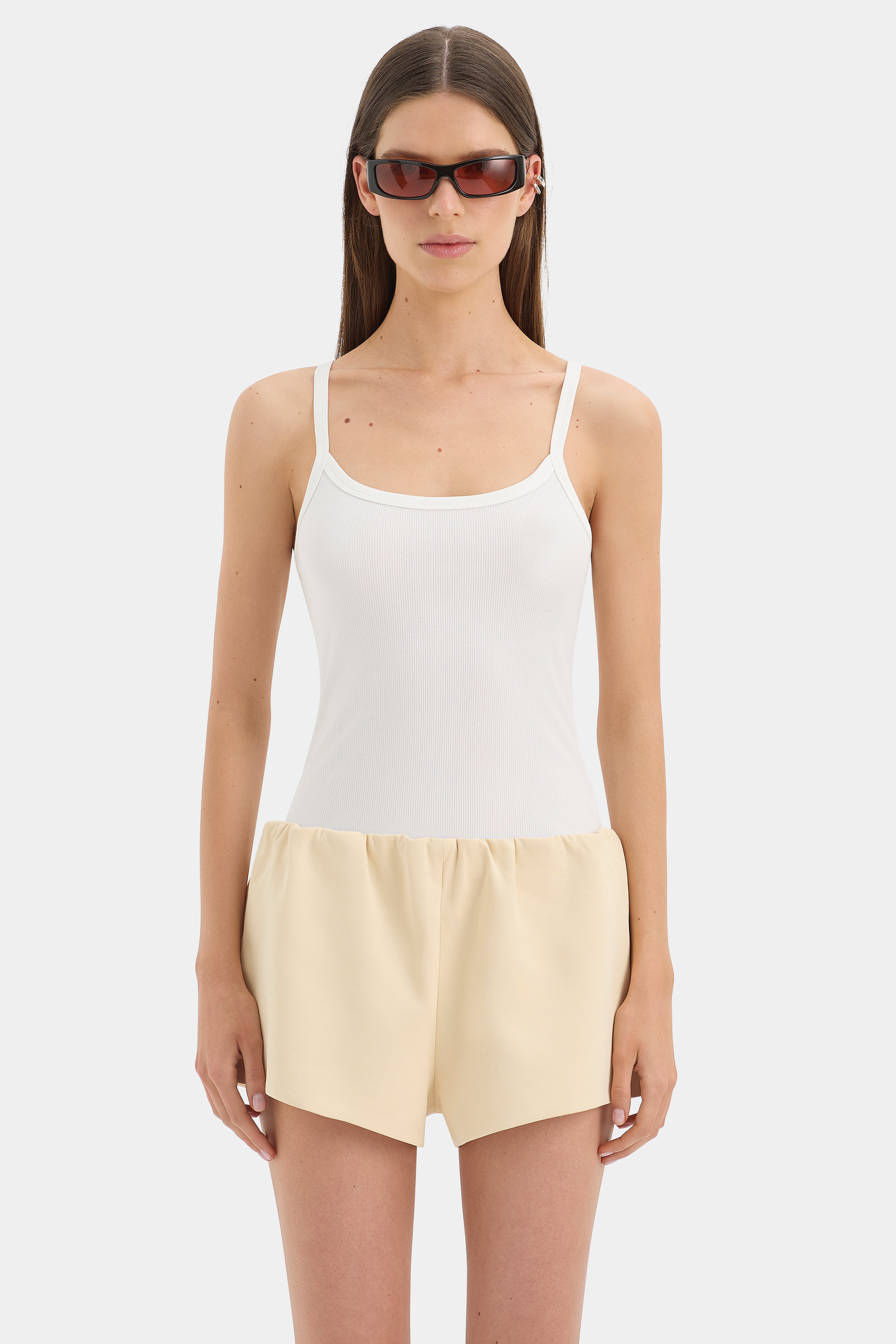 Sabina Gathered Mini Short