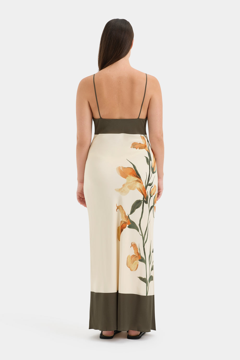 Constance V Neck Slip Dress