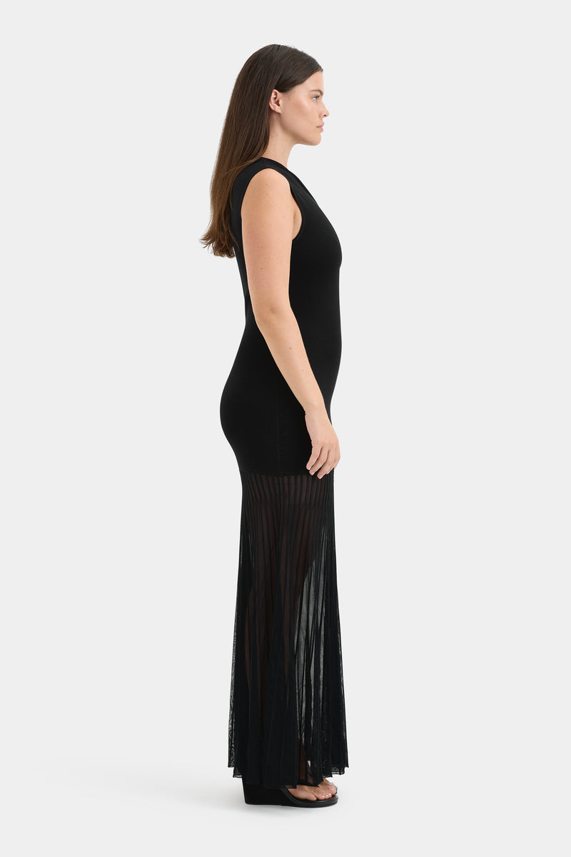 Indigo Twist Dress