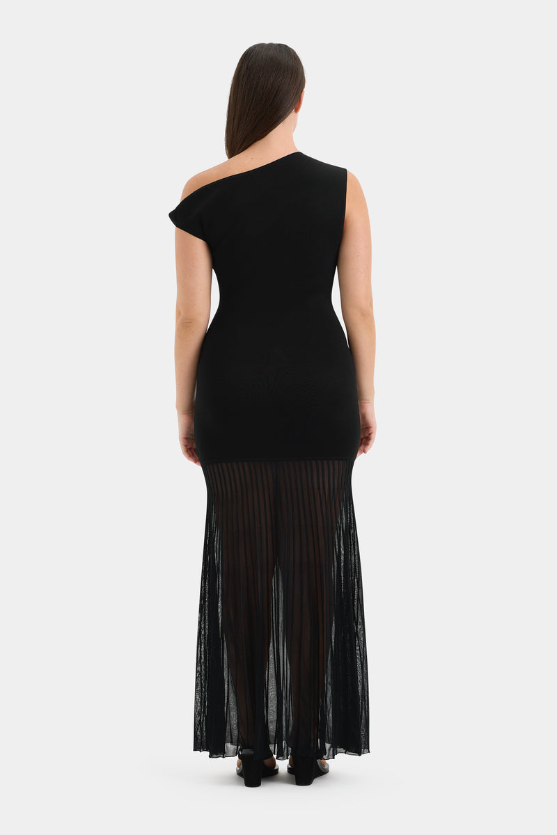 Indigo Twist Dress