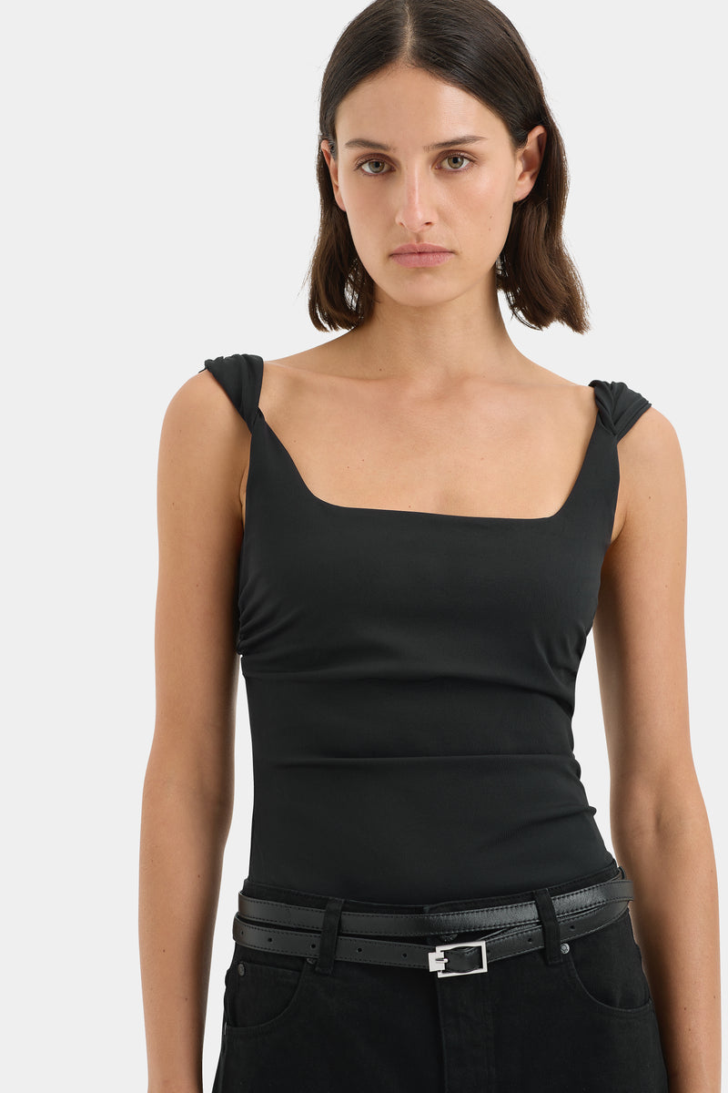 Classic Leather Wrap Belt