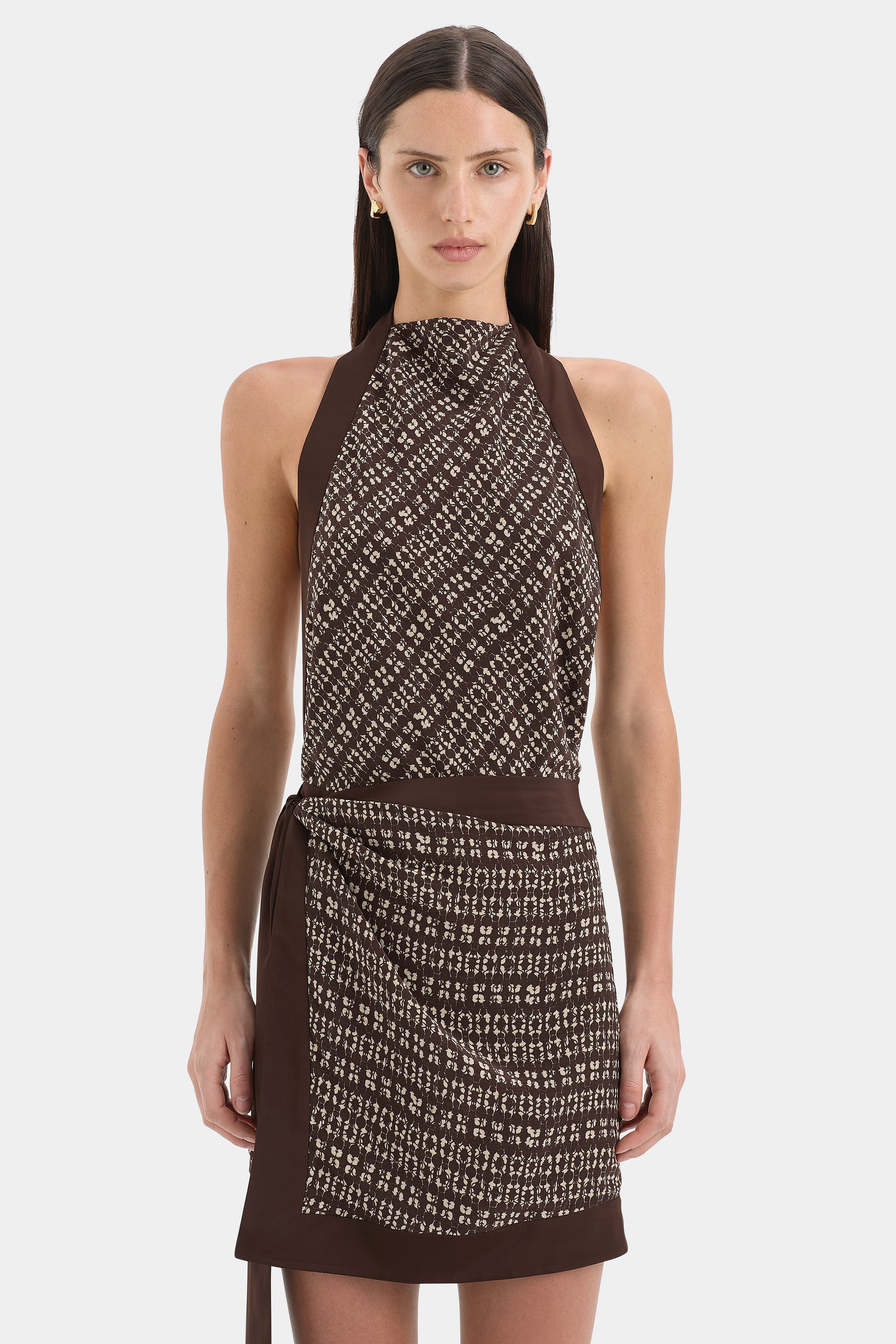 Astrid Open Back Mini Dress
