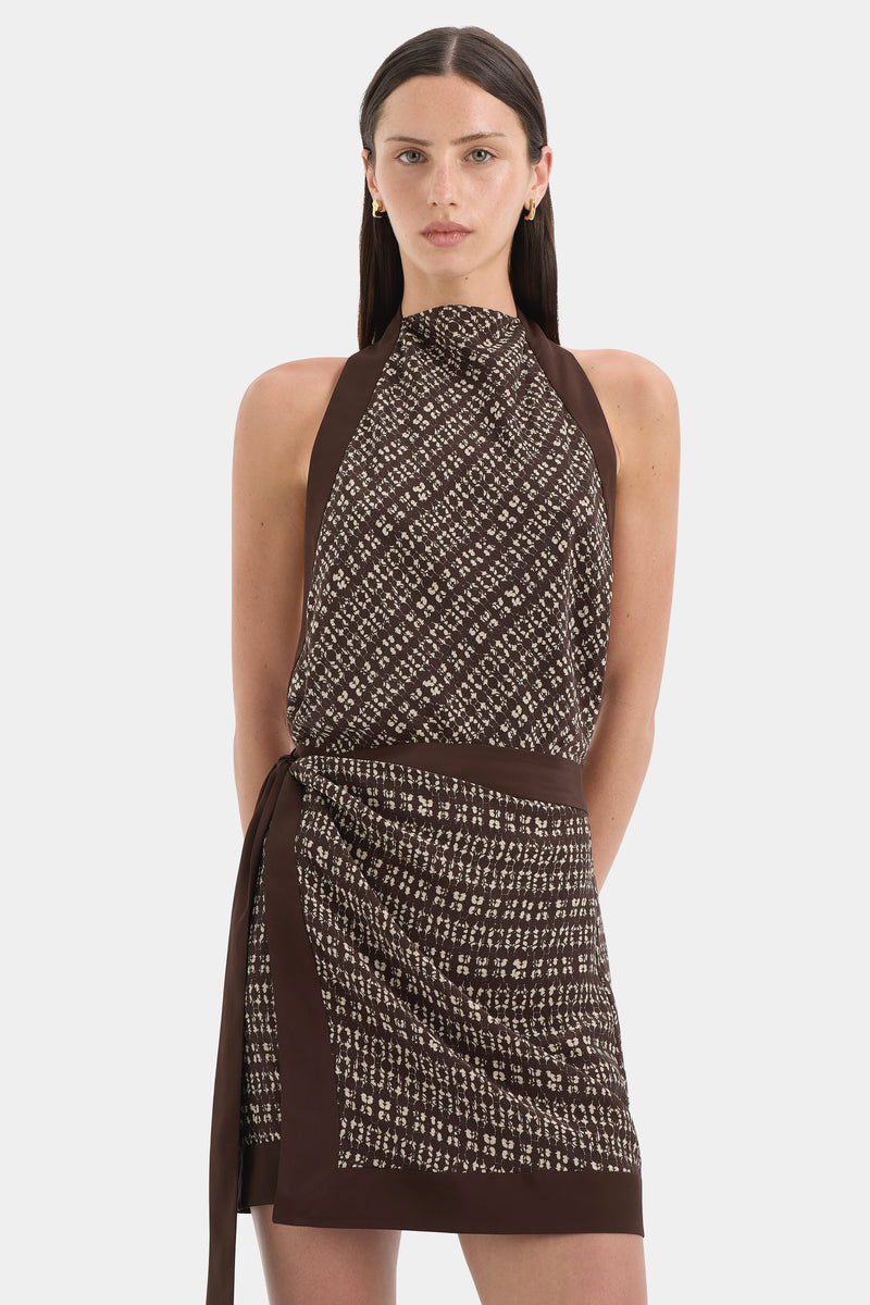 Astrid Open Back Mini Dress
