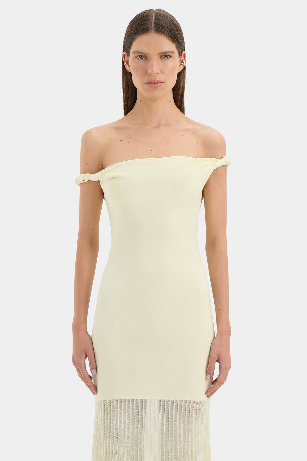 Elia Off Shoulder Twist Dress