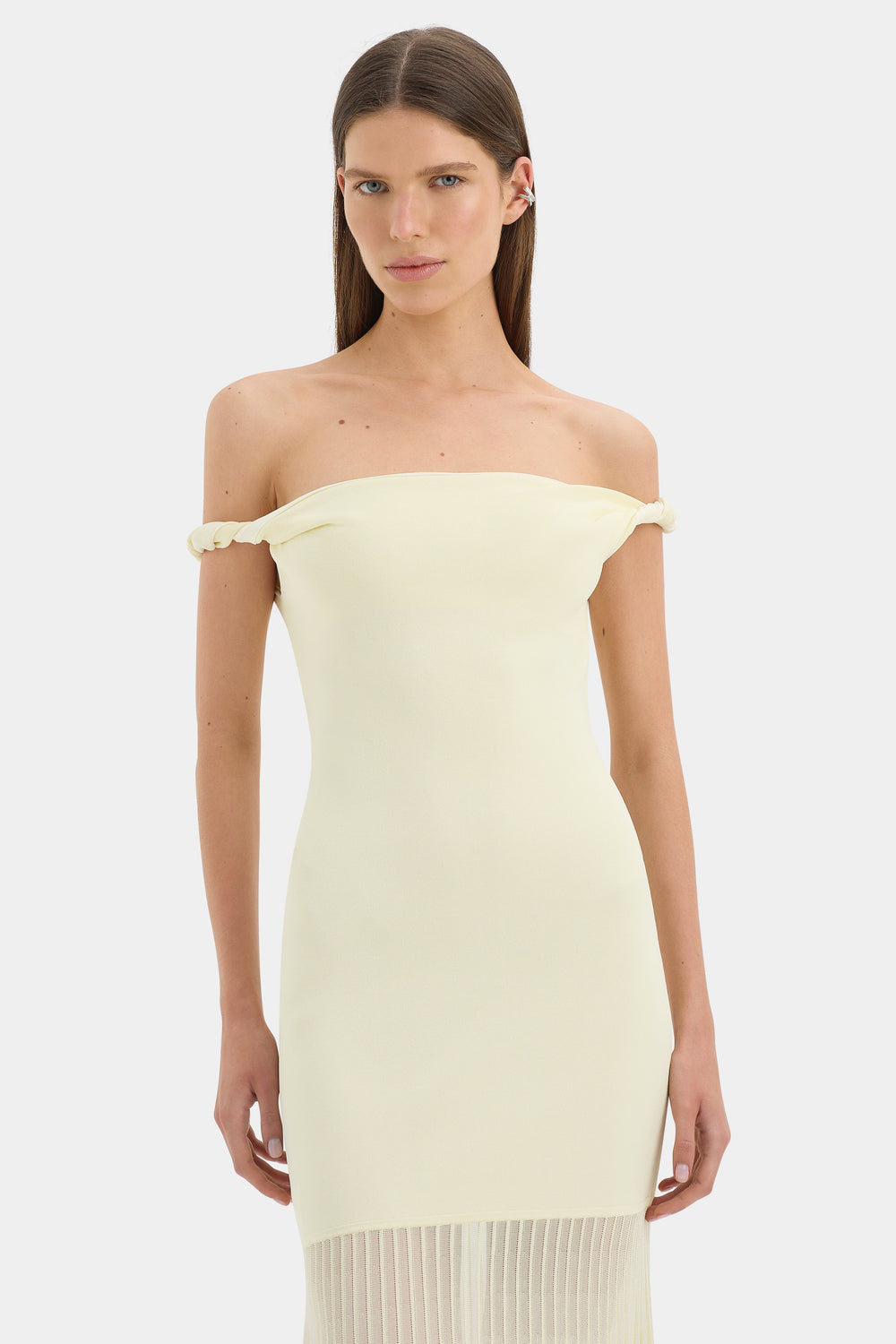 Elia Off Shoulder Twist Dress