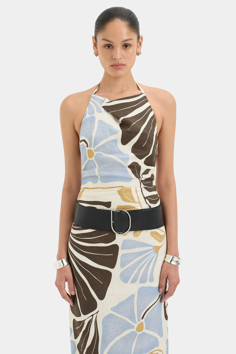 Rocco Wide Leather Belt