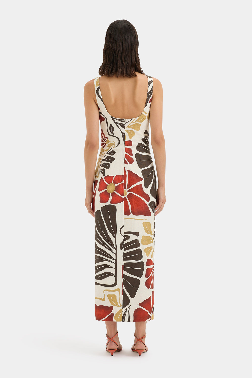 Julietta Balconette Midi Dress