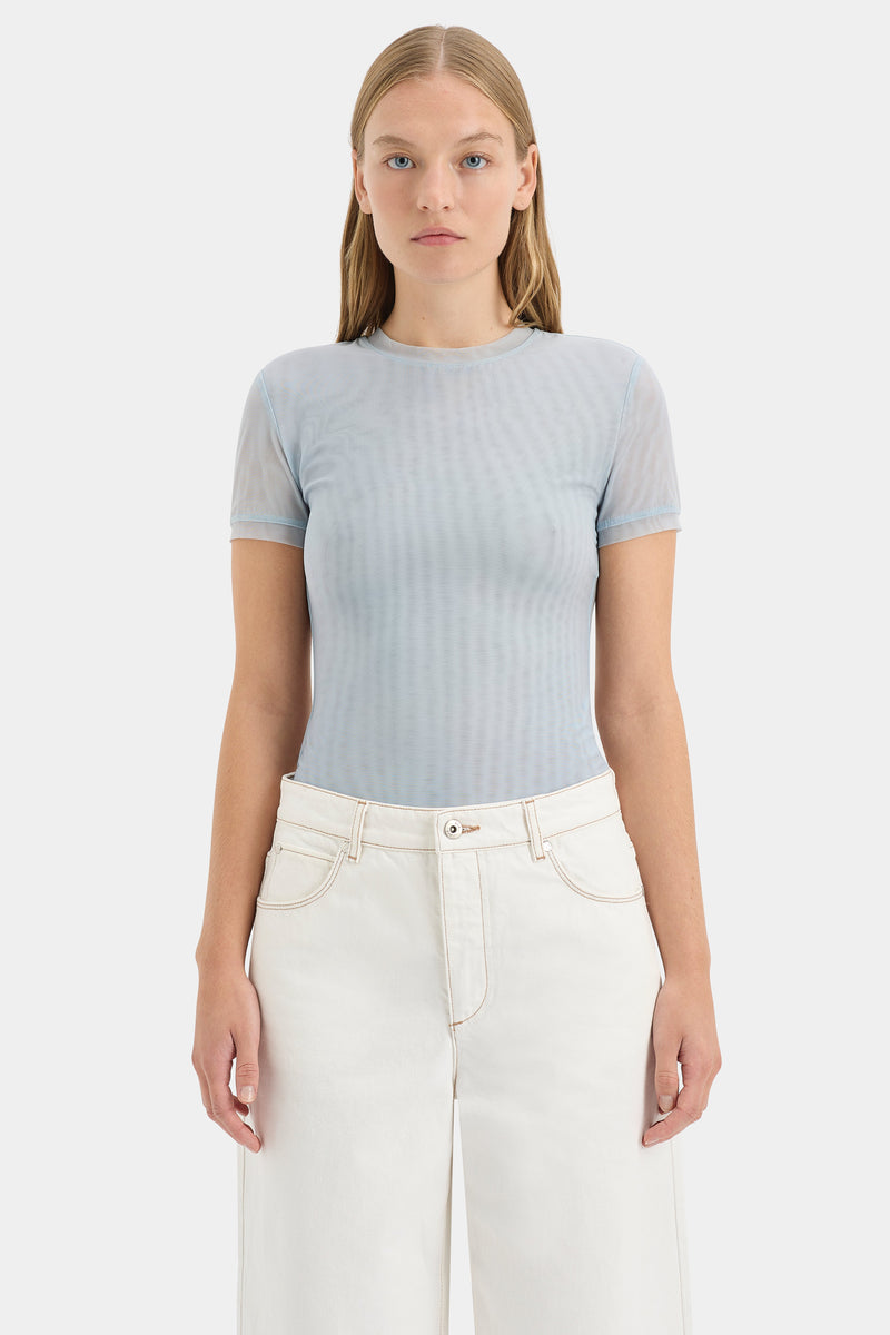 Jacques Mesh Fitted Tee