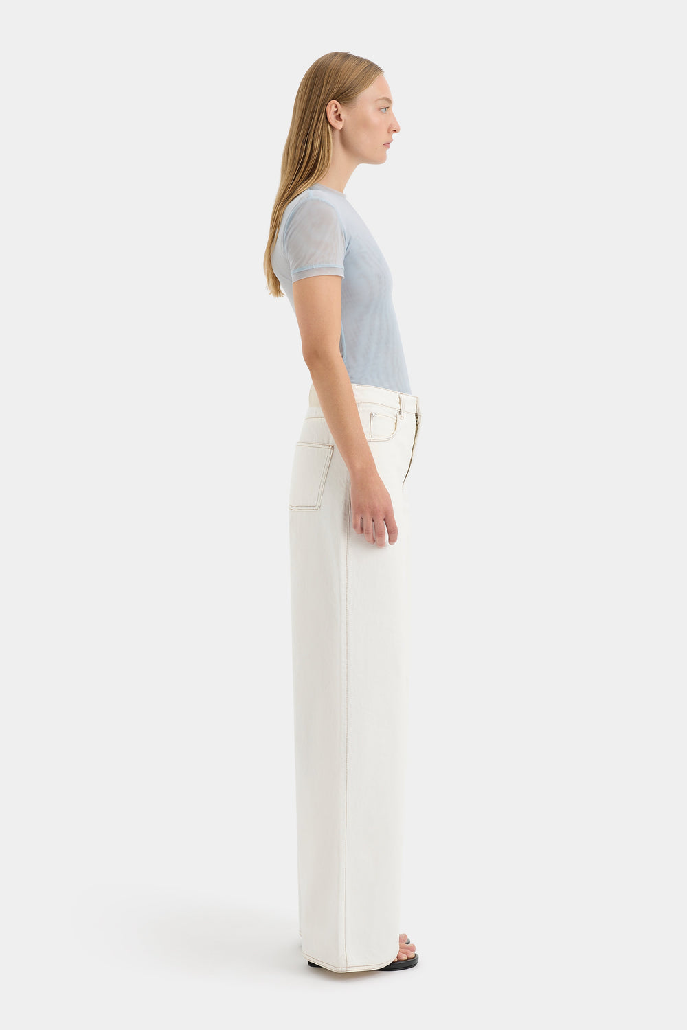 Jacques Mesh Fitted Tee