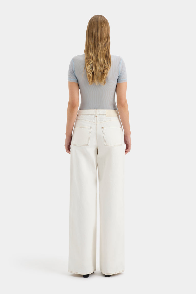 Jacques Mesh Fitted Tee