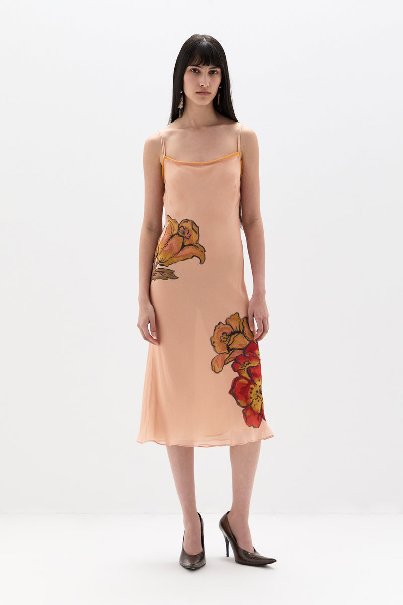 Estella Slip Midi Dress