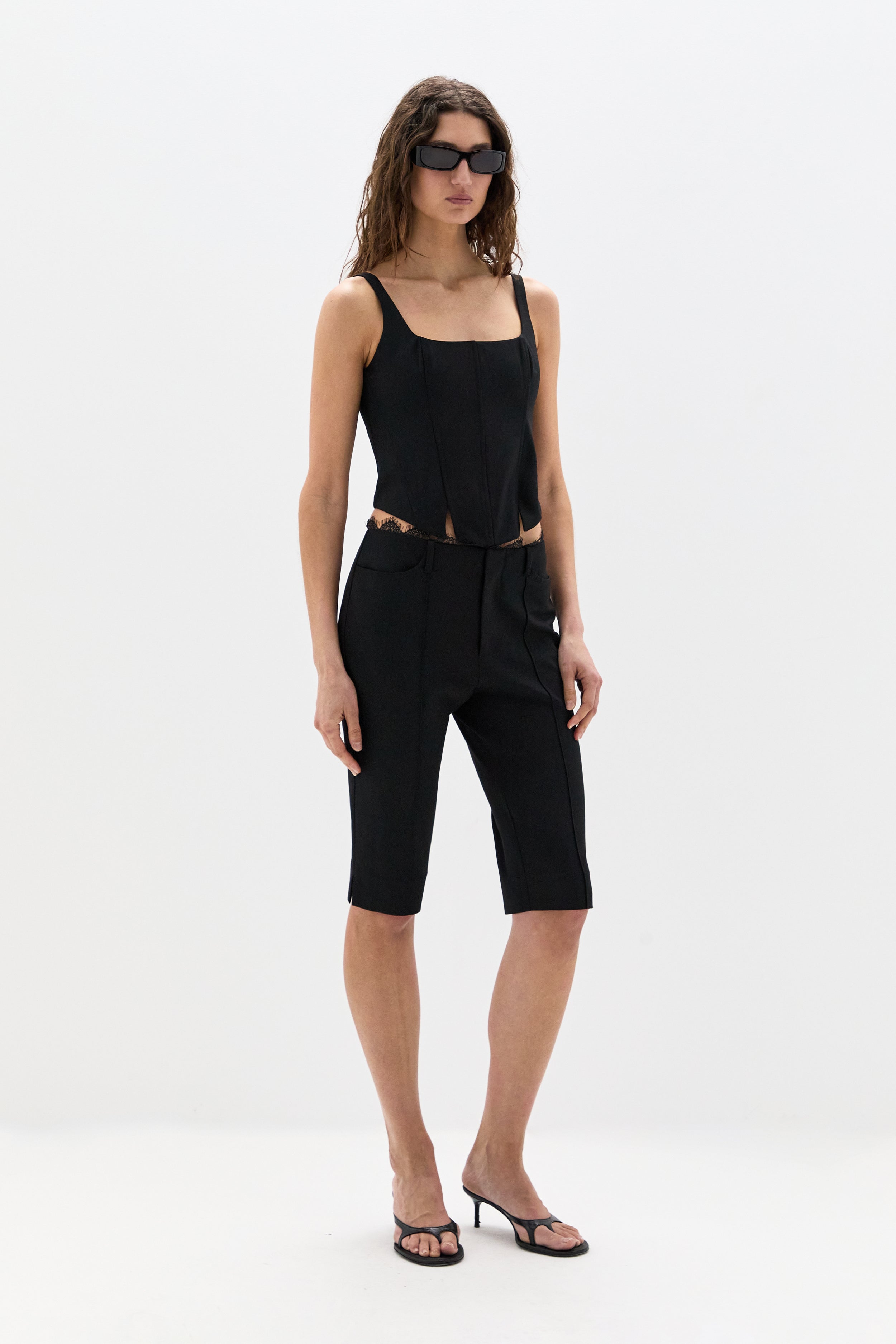 Miller Lace Capri Pant