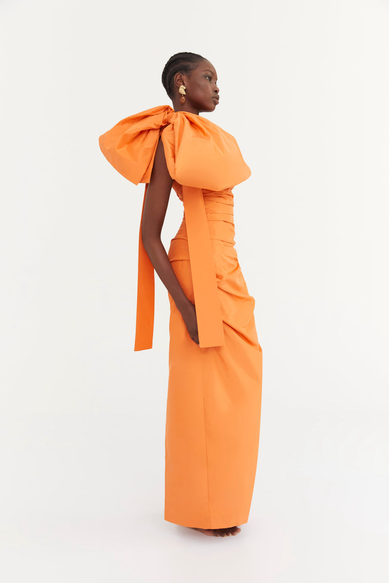 SIR the label Victoria Gown Orange