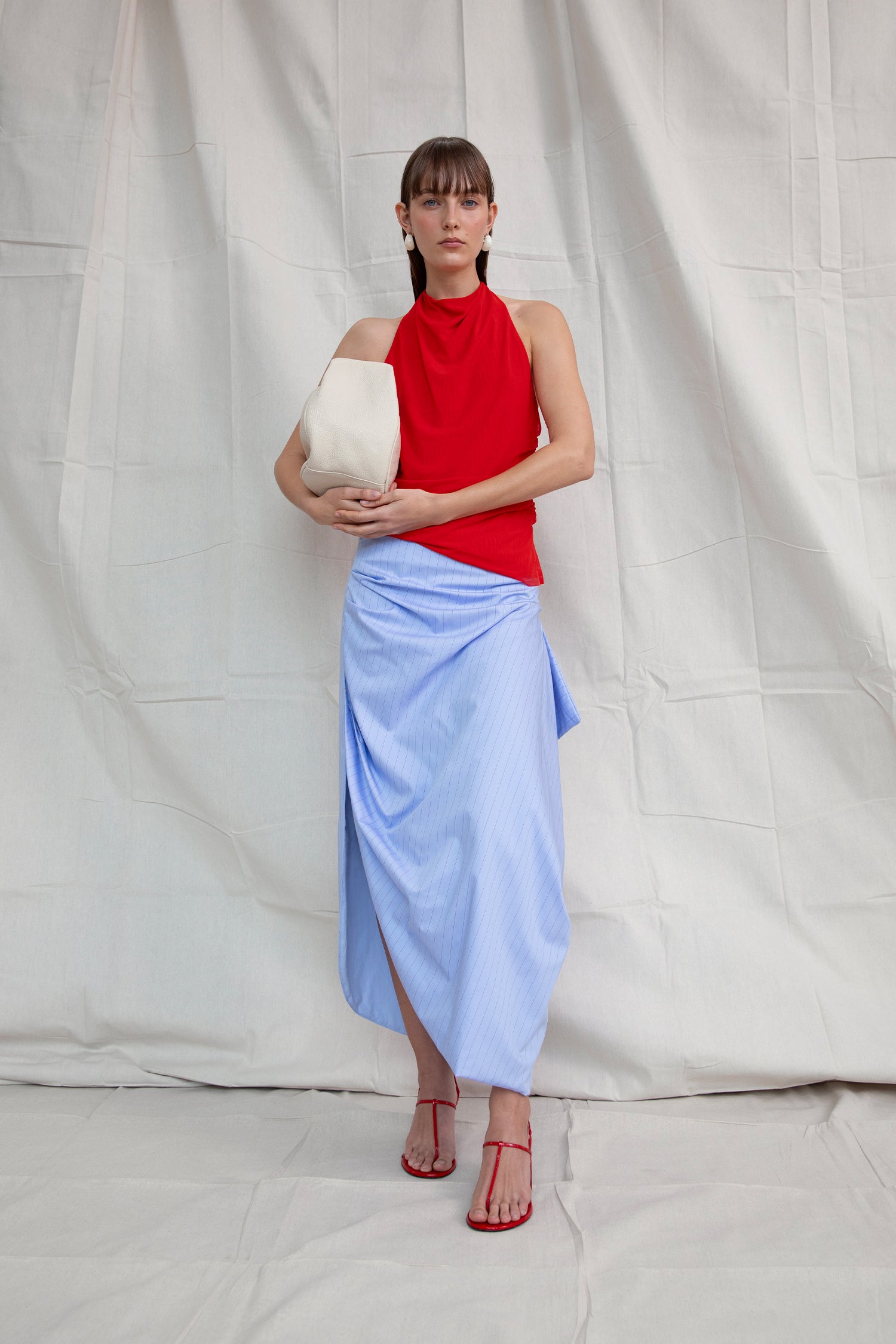SAMPLE-Lori Midi Skirt