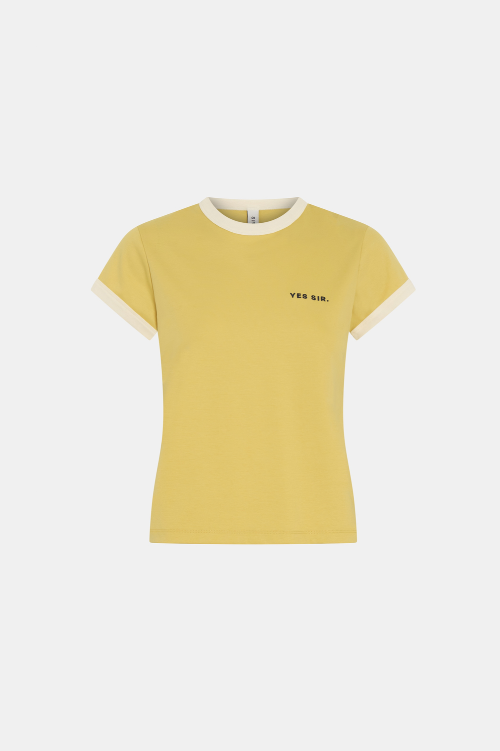 Yes Sir. Fitted Tee