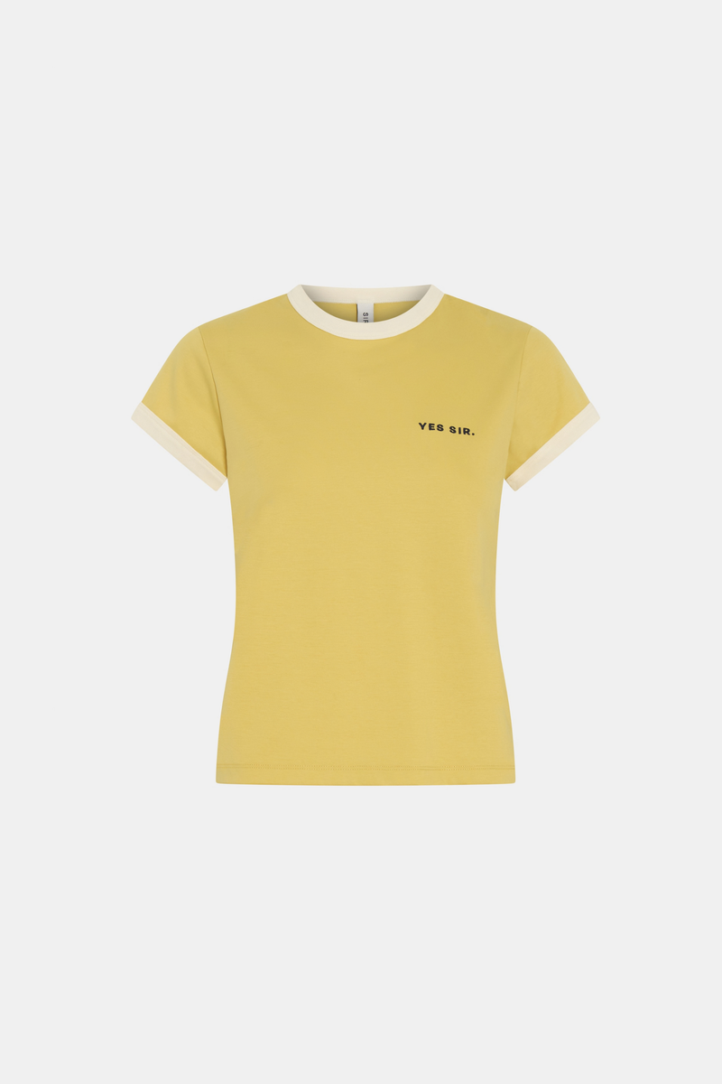 Yes Sir. Fitted Tee