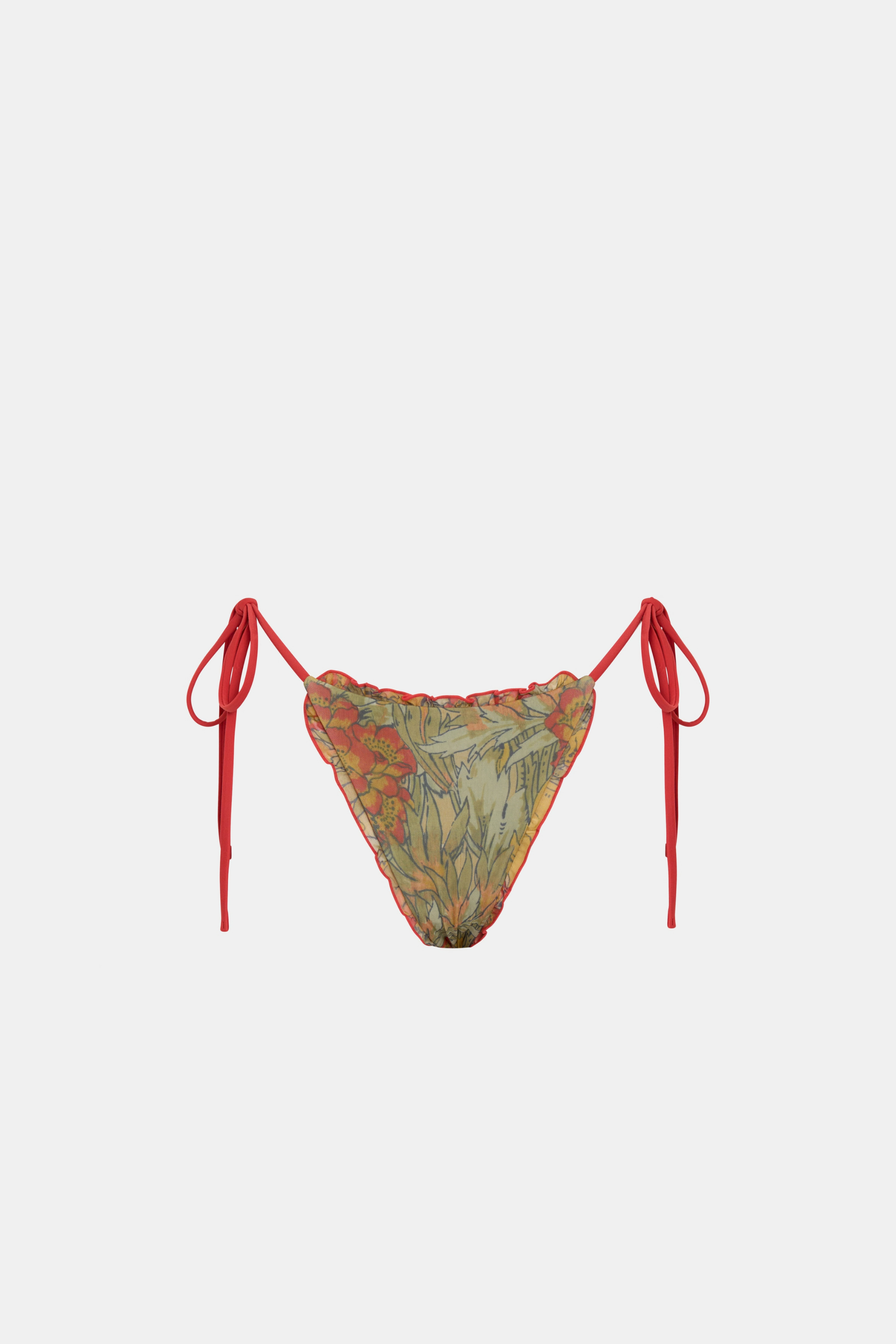 Eliana Ruffled String Brief