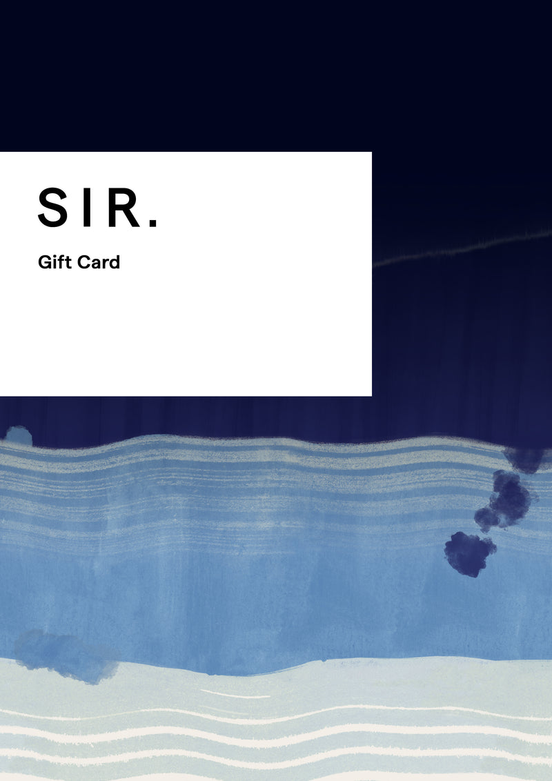 SIR the label Gift Card