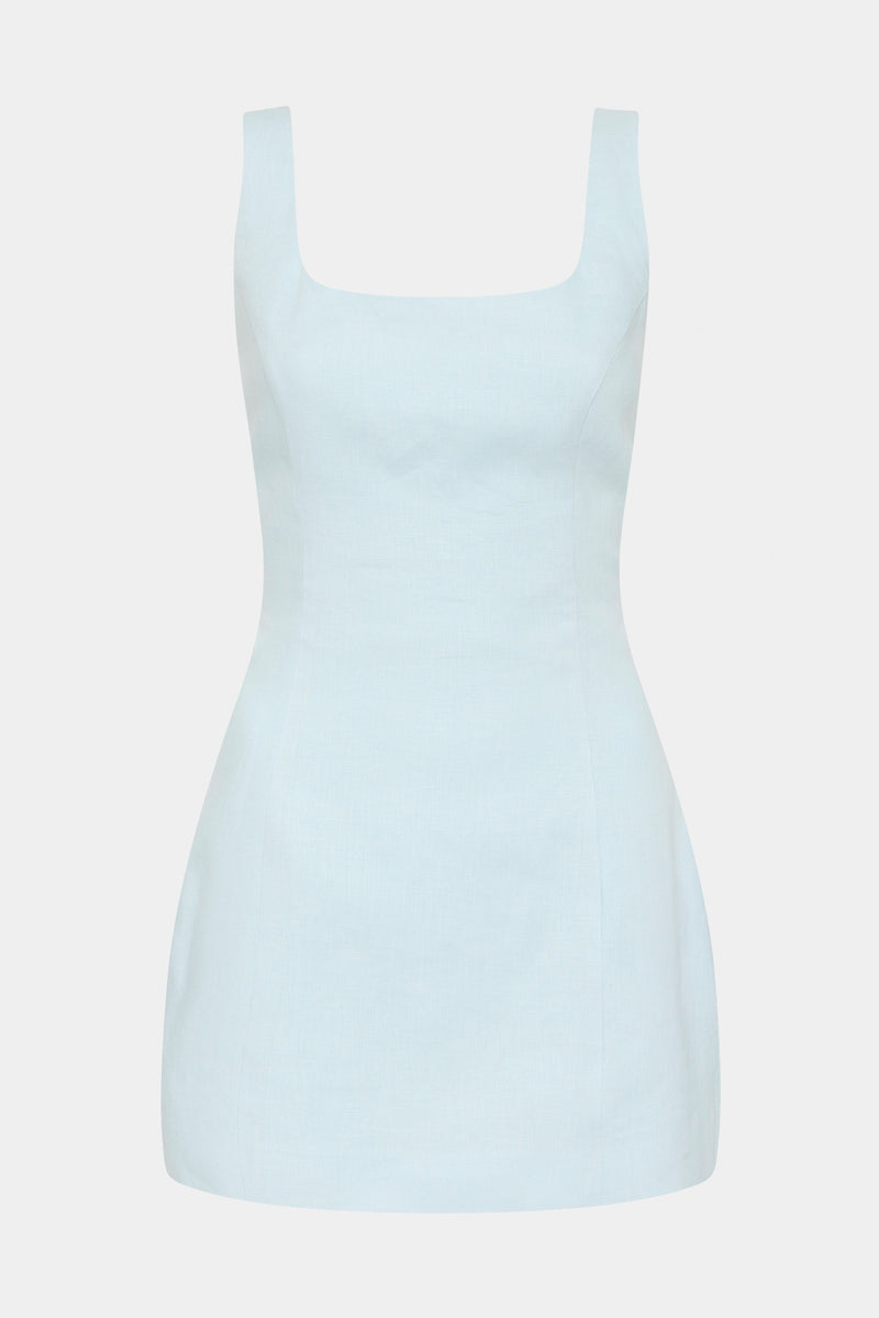 Iris Tie Mini Dress