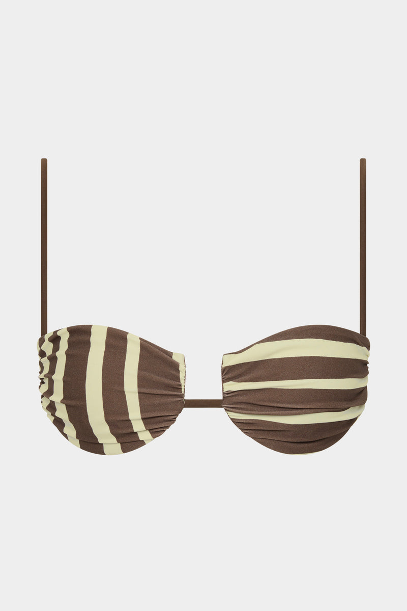 Linocut Gathered Balconette