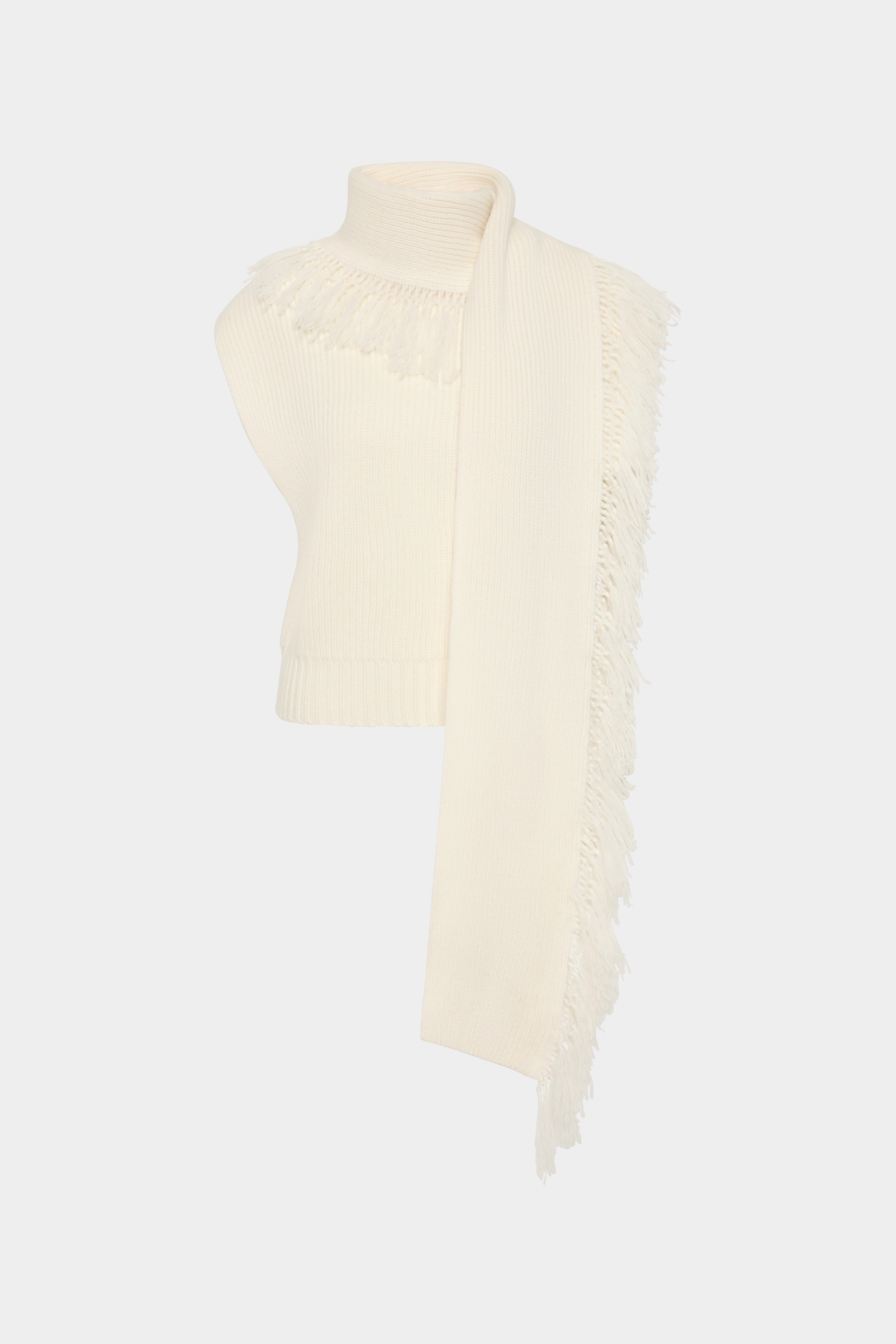 Livae Knitted Scarf Top