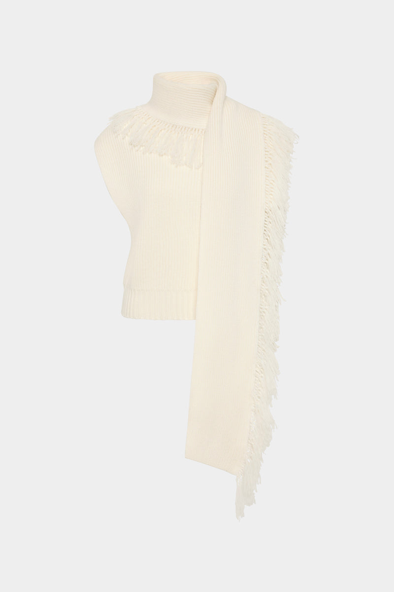 Livae Knitted Scarf Top