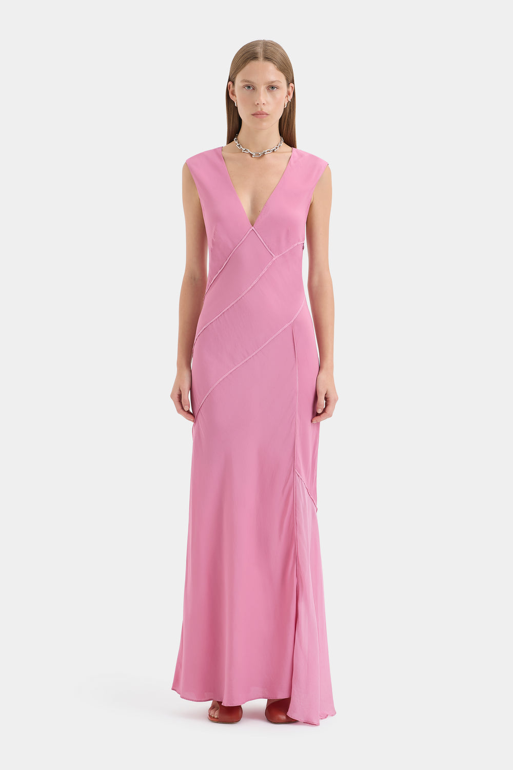 Elin Panelled Gown
