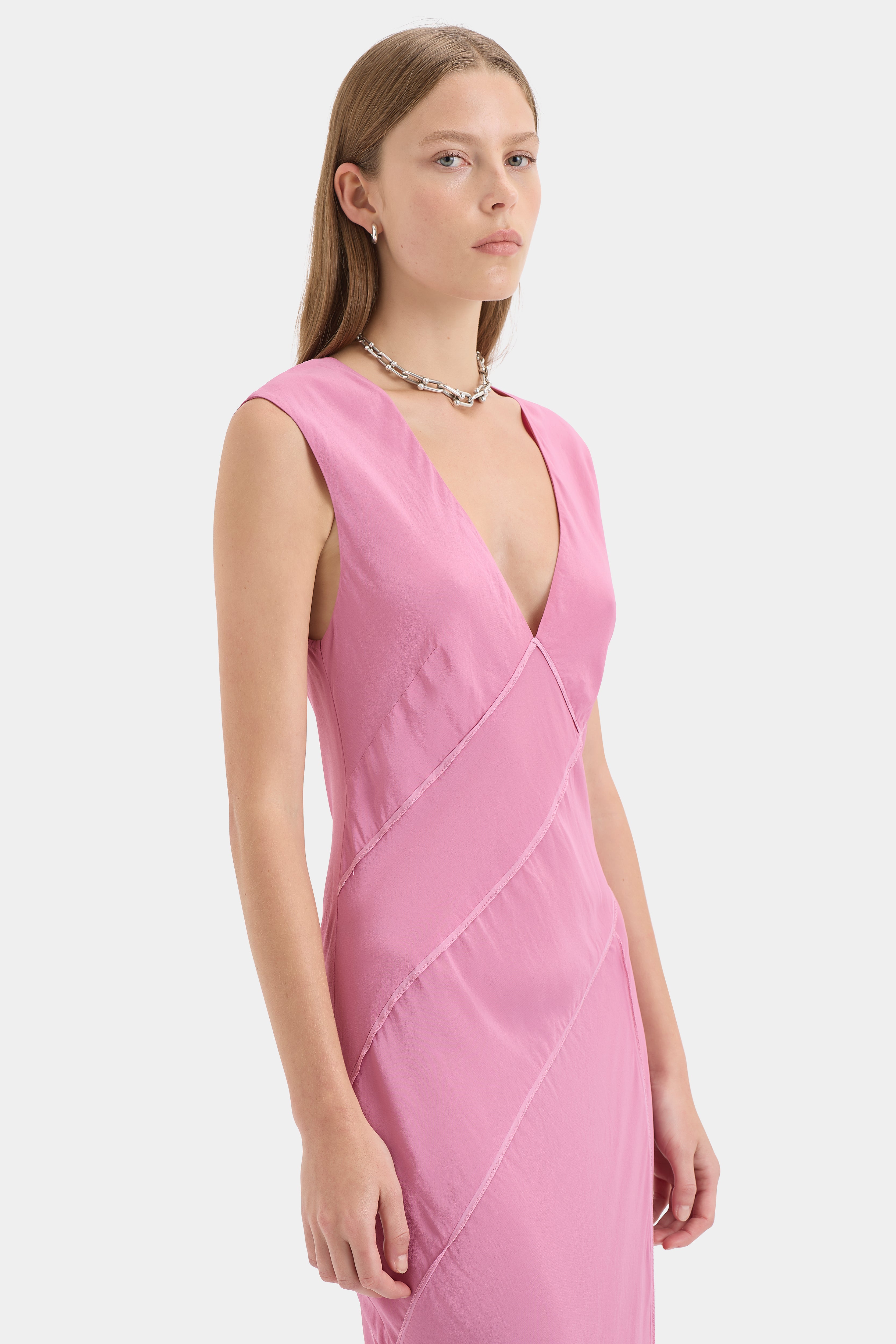 Elin Panelled Gown