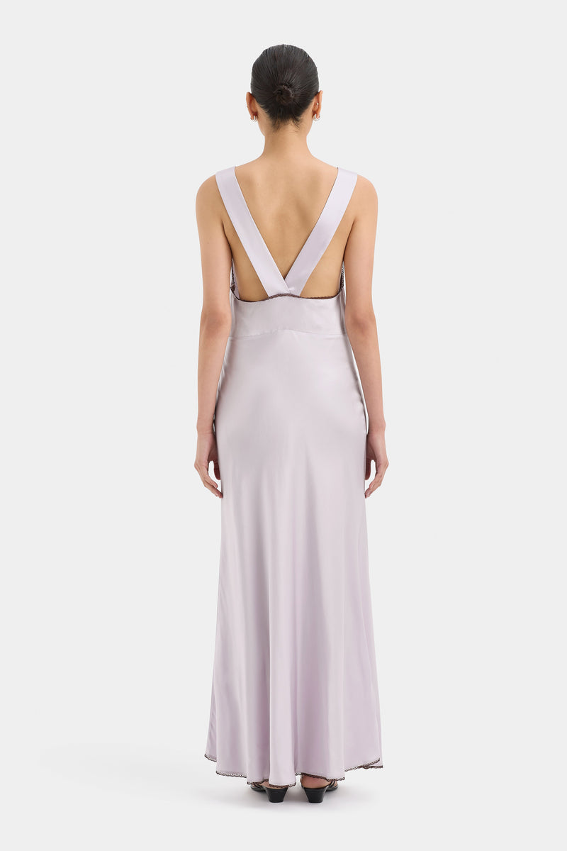 SIR the label Aries Cut Out Gown LILAC