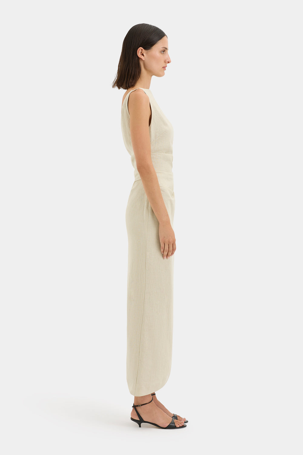 Raquel Midi Dress | Wheat | SIR. Raquel Midi Dress | Wheat | SIR.